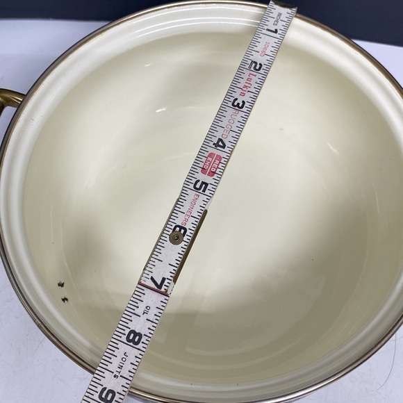 Fissler Asta Lincoware Casserole Dish Cornucopia Fruit Enamelware Dutch Oven - Picture 13 of 17